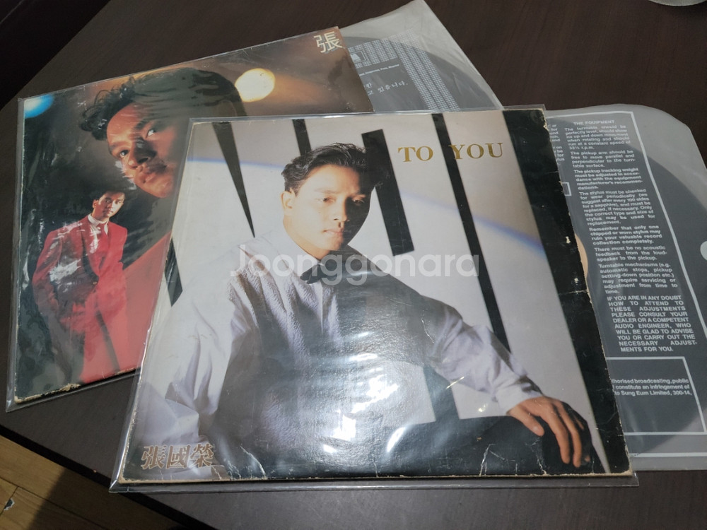 장국영 영웅본색ㆍTo you .LP.레코드ㆍ엘피--0