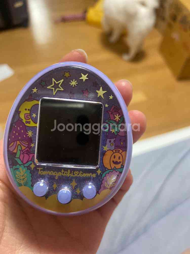 반다이 다마고치 썸 한글판 퍼플--0