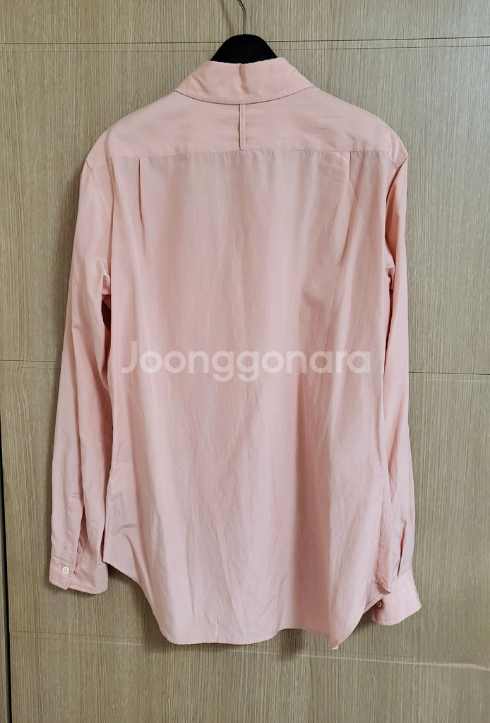 마가렛호웰 여성 살구핑크 셔츠 남방 블라우스--1