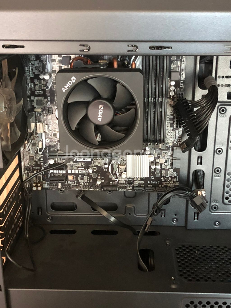 라이젠2600, asus350b, 파워500 본체팔아요--2