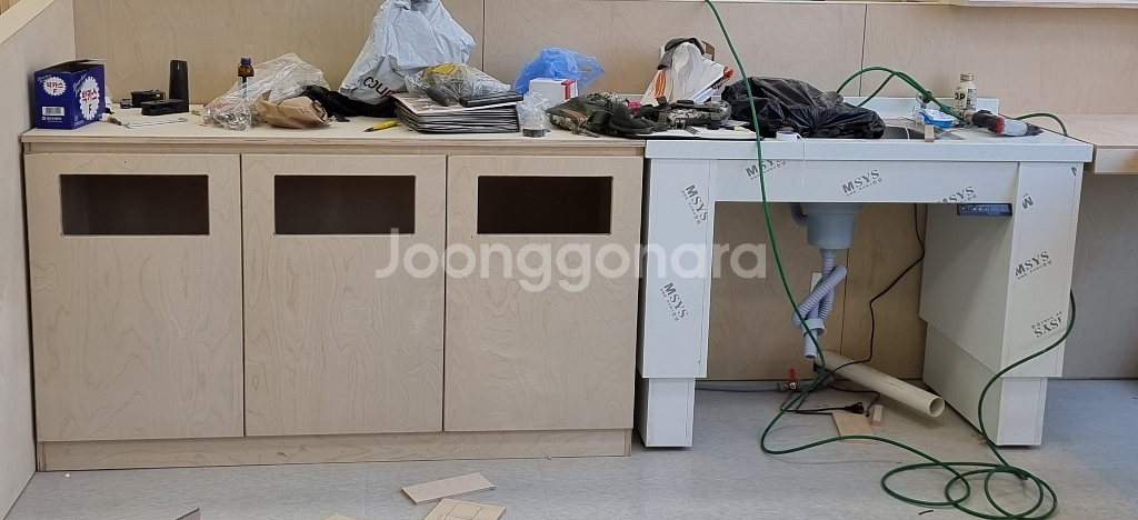 높이 자동조절 싱크대(장애인용)--4