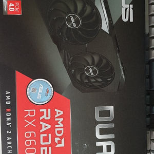 ASUS DUAL RX6600 그래픽카드 팝니다