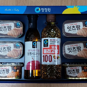 청정원 선물세트 : 잇츠팜, 카놀라유, 식초, 올리고당