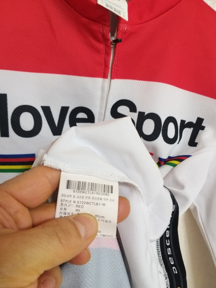 여성 데상트 자전거슈트 (스판85-90) 이미지