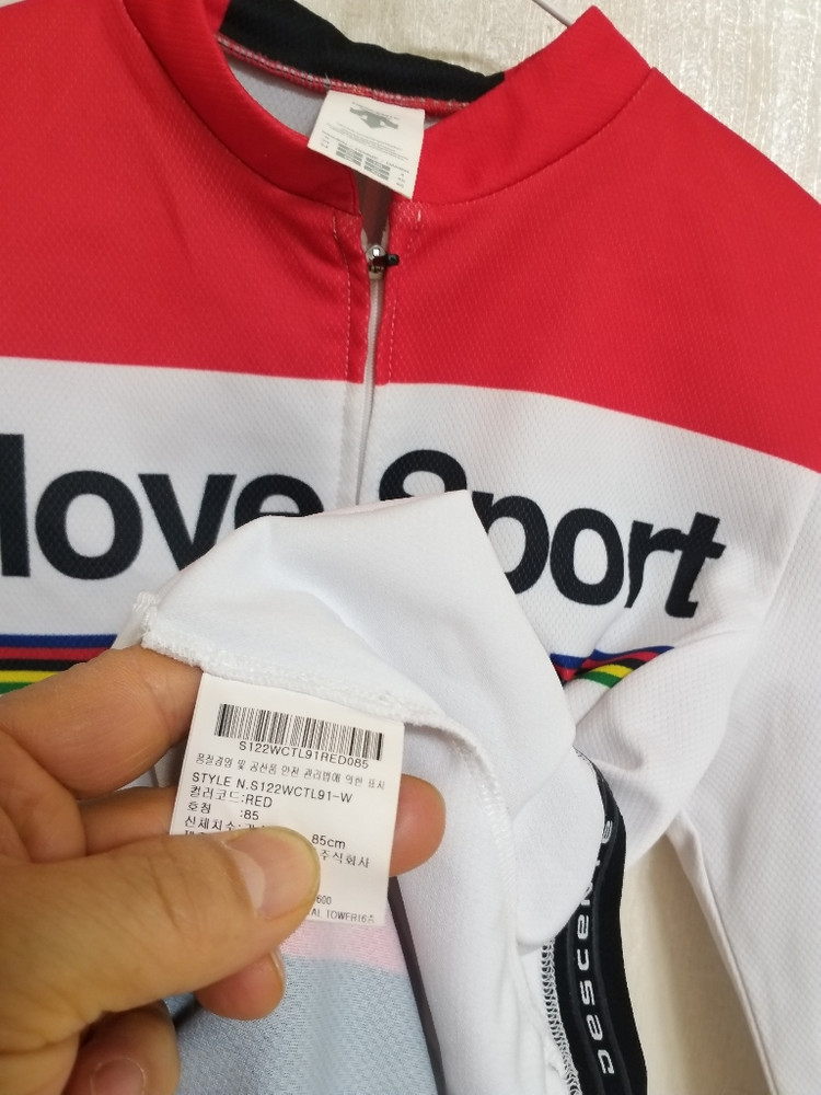 여성 데상트 자전거슈트 (스판85-90) 이미지