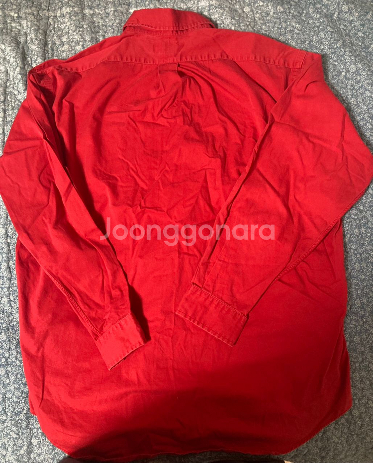 폴로 랄프로렌 셔츠 (레드) 정품--2