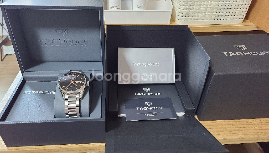 태그호이어 까레라 칼리버5 로즈골드 WAR201C--2