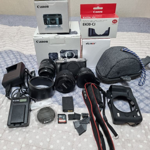 캐논eos m6 + 1545번들킷/신쩜팔 등팝니다