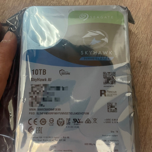 HDD 10TB Seagate 스카이호크 미개봉 4개