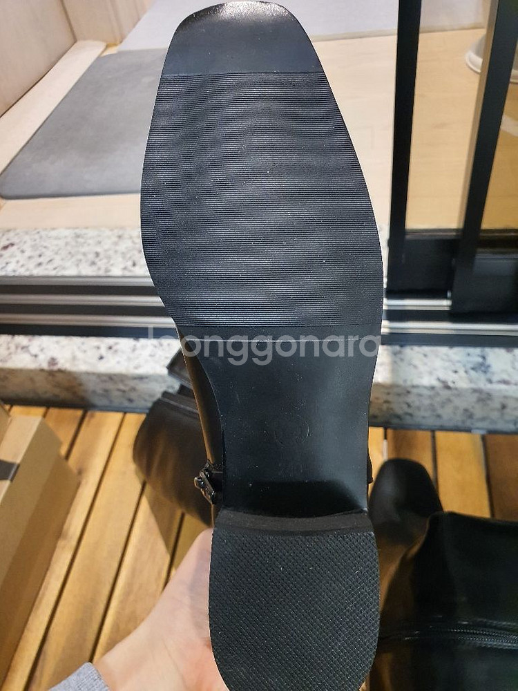 모어레브 롱부츠 240 블랙 새제품--2