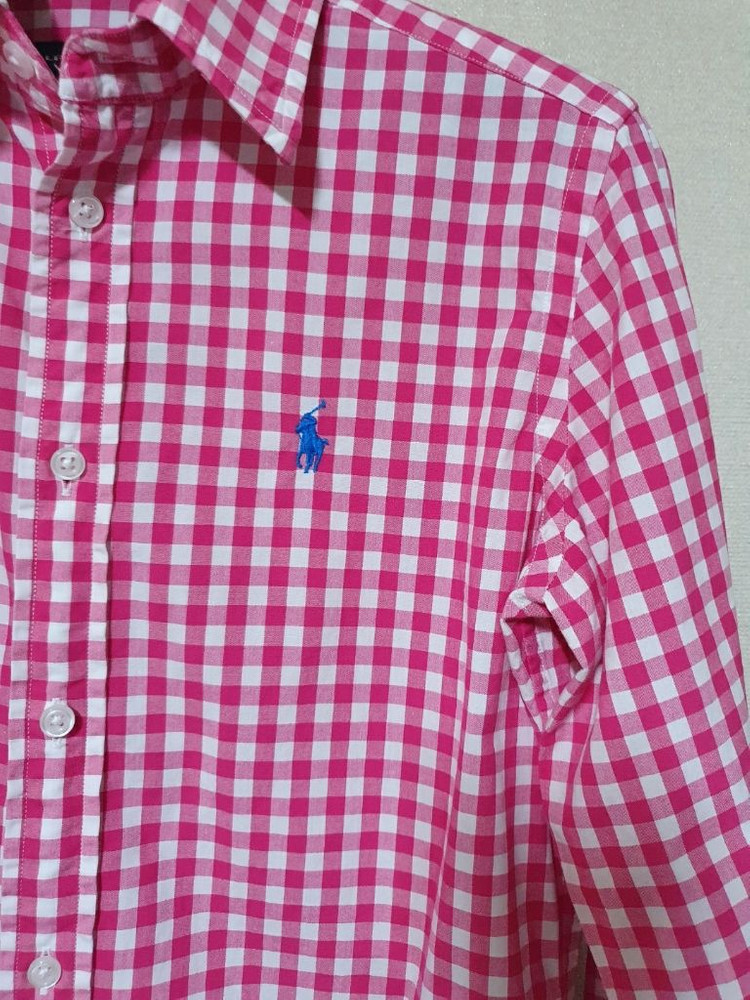 폴로 랄프로렌 체크셔츠 이미지