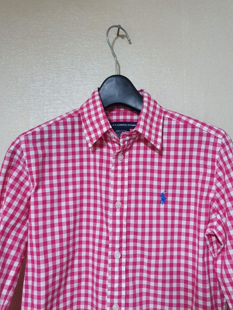 폴로 랄프로렌 체크셔츠 이미지