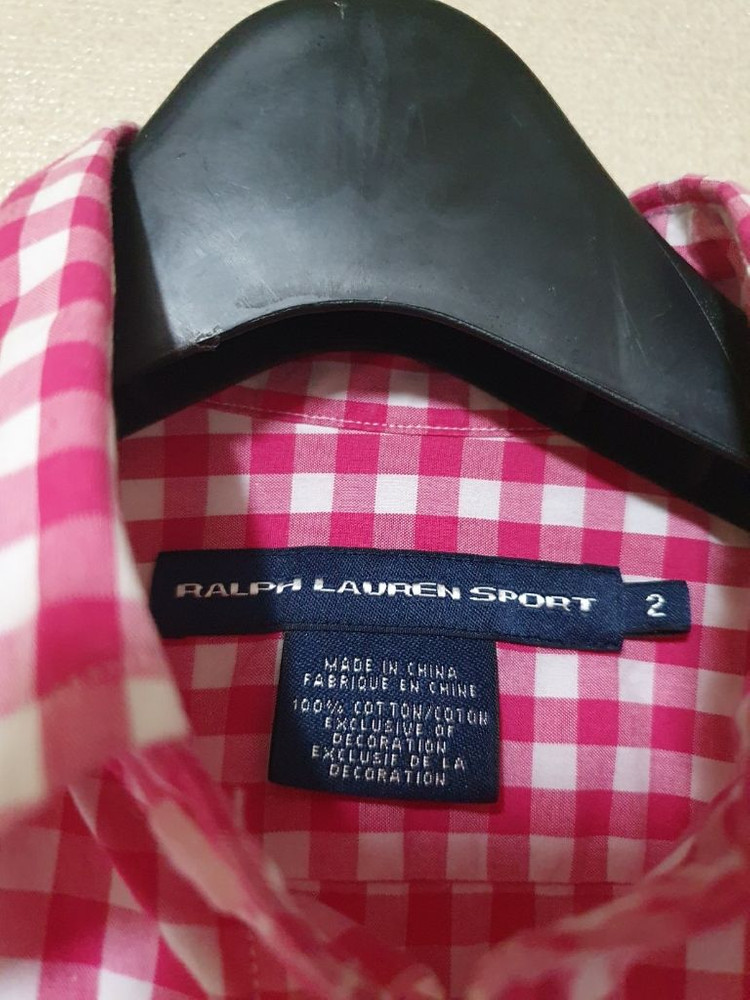 폴로 랄프로렌 체크셔츠 이미지
