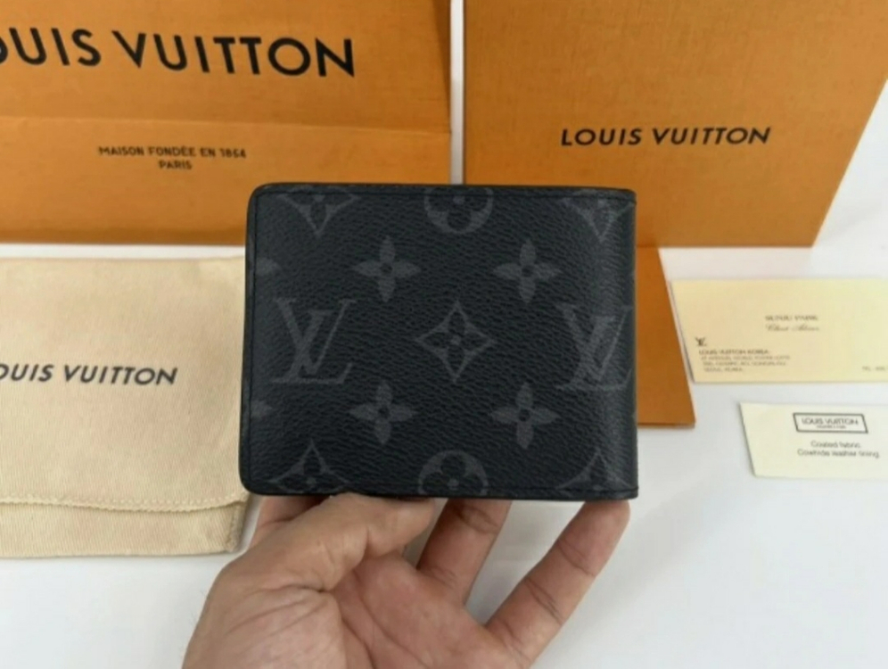 루이비통 이클립스 반지갑--3