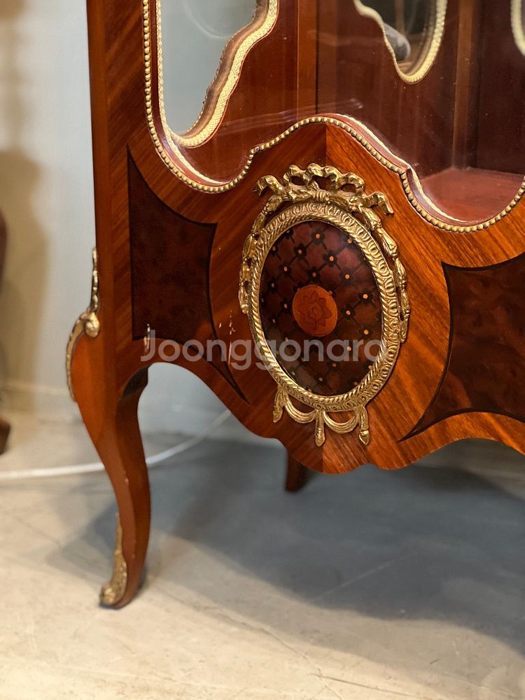 엔틱 그릇장,이태리장식장,유럭장식장,수입장식장,--4