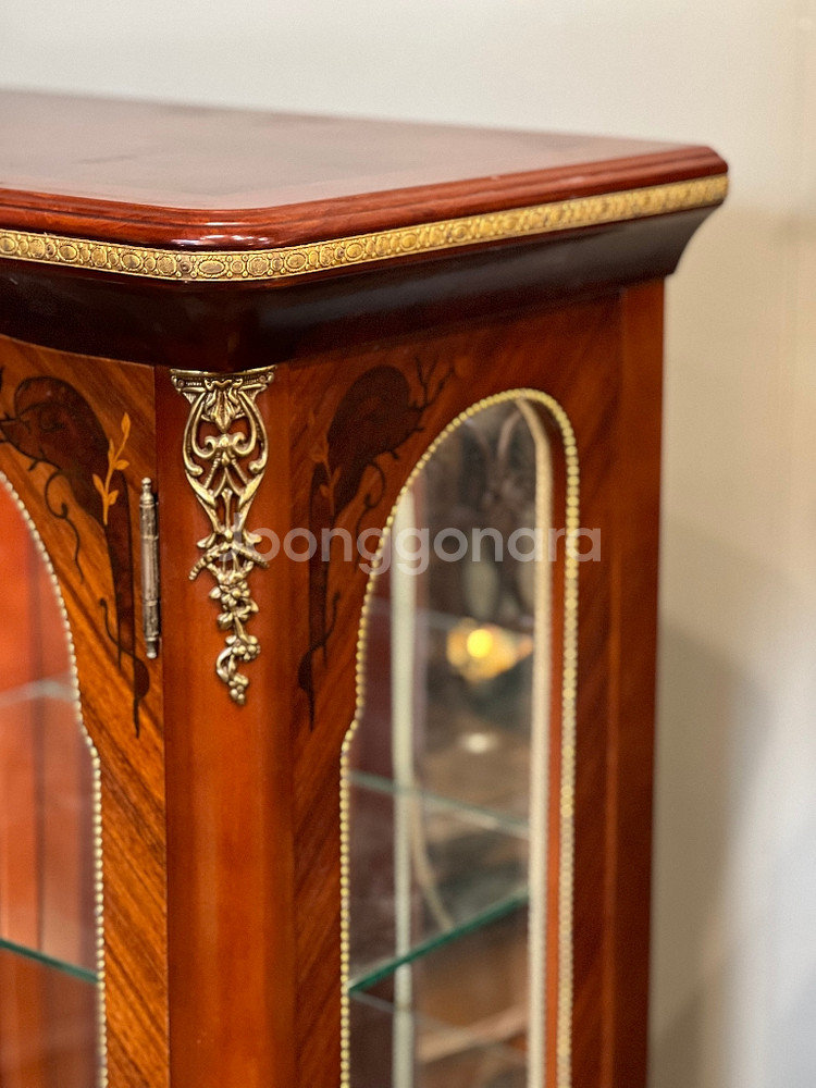 엔틱 그릇장,이태리장식장,유럭장식장,수입장식장,--7