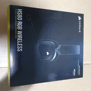 커세어 HS80 게이밍 무선헤드셋 판매합니다