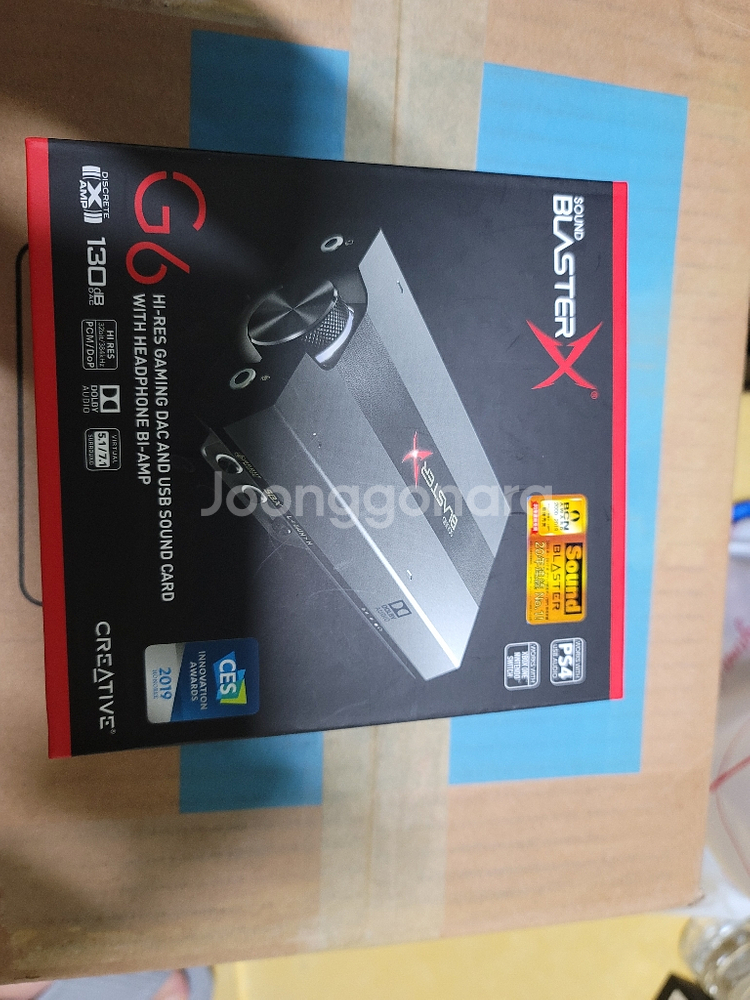 사운드블라스터 g6 사운드카드 판매합니다--0