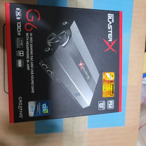 사운드블라스터 g6 사운드카드 판매합니다