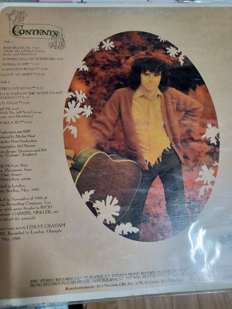 도노반 BARABAJAGAL LP 이미지