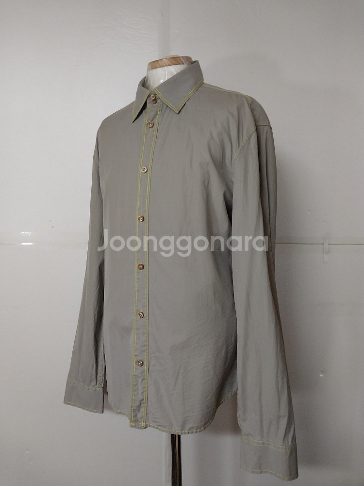 105)알마니 익스체인지 단색 명품 남방셔츠--1