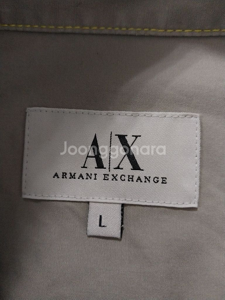 105)알마니 익스체인지 단색 명품 남방셔츠--3