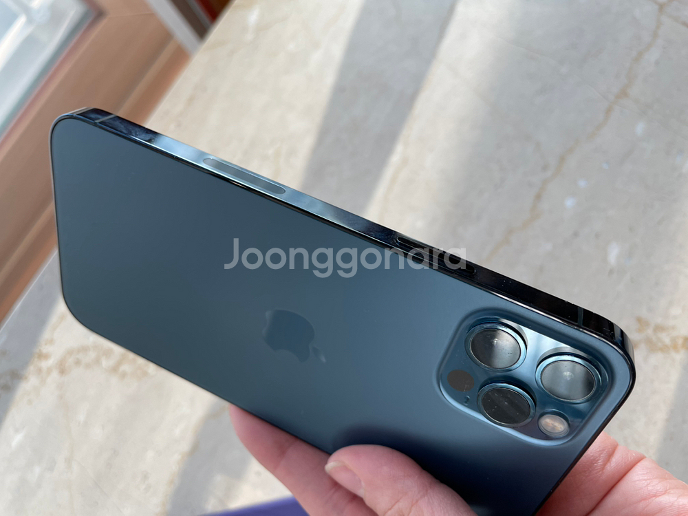 [카메라 무음] 아이폰12프로 256gb 퍼시픽블루--3