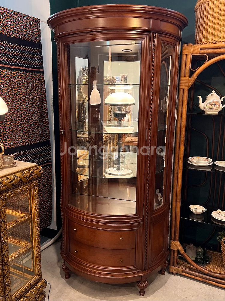 엔틱그릇장,수납장식장,수입장식장,그릇장식장,거실장--1