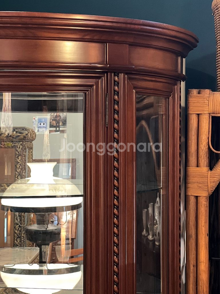 엔틱그릇장,수납장식장,수입장식장,그릇장식장,거실장--4