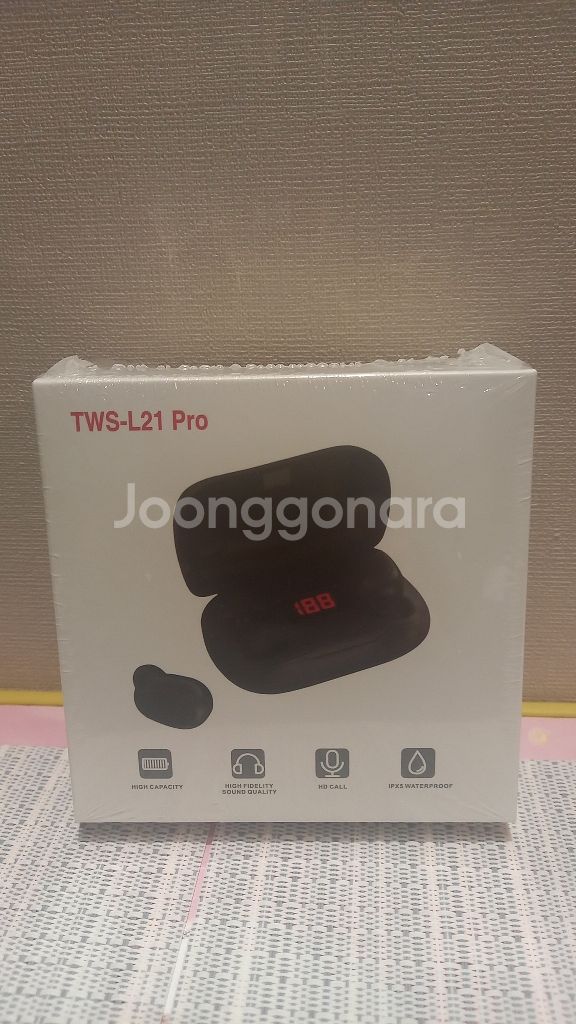 중국정품)LED무선TWS블루투스방수헤드셋미개봉--9