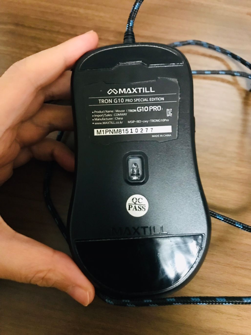 맥스틸 마우스 maxtill Tron G10 Pro | 중고나라 - 안심되는 중고거래