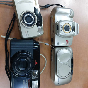 필름카메라 4개 고장 부품용 장식용 일괄판매