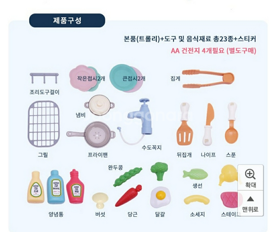 비앰씨 아이와 쿠킹트롤리 (새제품x)--7
