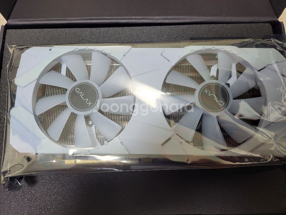갤럭시 RTX2070SUPER EX WHITE 미개봉--1