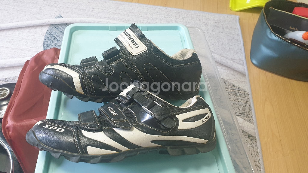 시마노mtb클릿슈즈+시마노 MTB페달 PD-M520(B--4