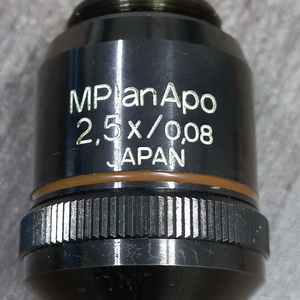 OLYMPUS현미경렌즈~ MPlanApo 2.5X