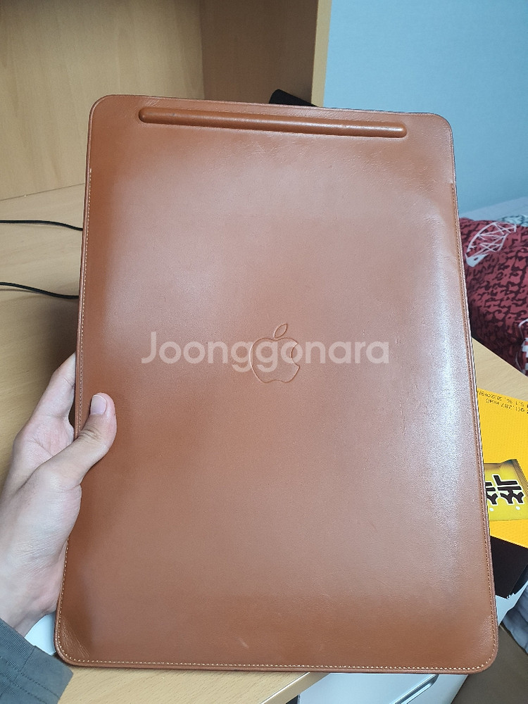 아이패드 프로 12.9 정품 가죽슬리브--0