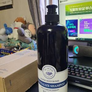 천연샴푸 닥터씨드 베이비파우더향 1000ml x2
