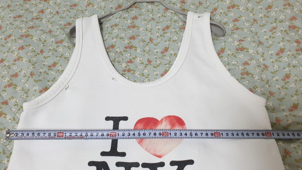 빈티지 박스핏 민소매 나시티 이미지