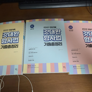 22 갓대환 김대환 형사법 기출팝니다.