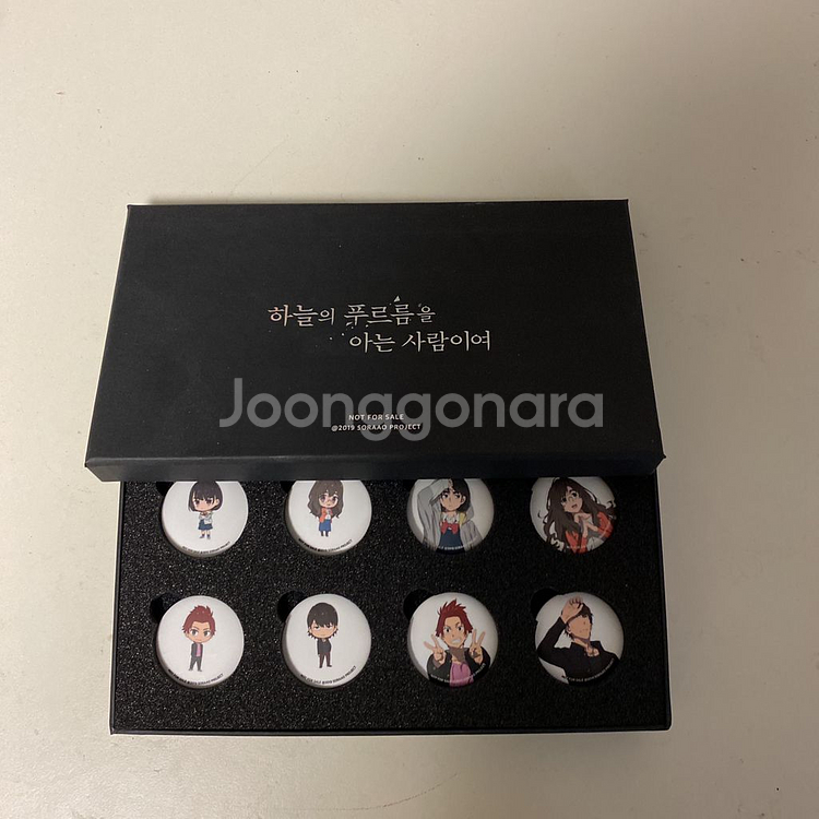 하늘의 푸르름을 아는 사람이여 뱃지--0
