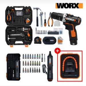 웍스 WORX 12v 해머드릴 + 4v 전동드라이버