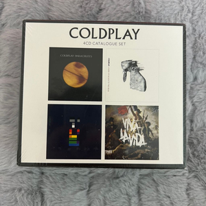 Coldplay 4CD Catalogue Set 한정판