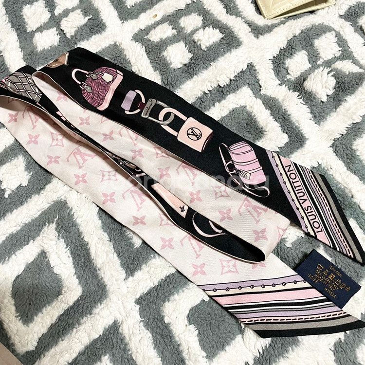 루이비통 방도 스카프--4