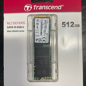 트랜센드 M.2 SSD 830S 512GB 새상품