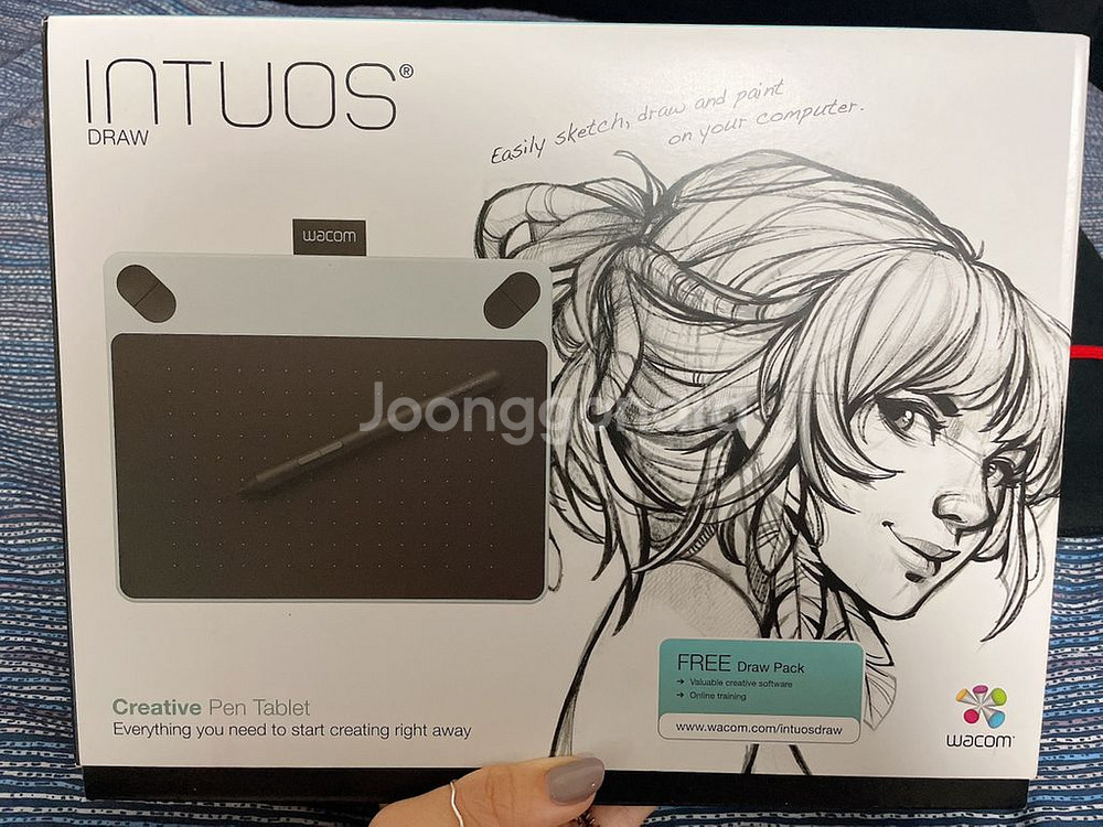 INTUOS Draw CTL-490 와콤 펜 테블릿--1
