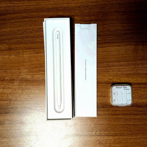 애플펜슬 2세대 정품 풀박스 (더블탭 안됨)