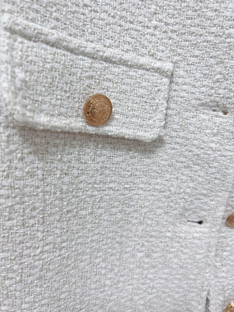 [새상품] BIND(바인드)트위드자켓화이트_택포삼만삼천--4