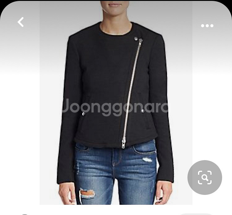 띠어리 집업 자켓--1