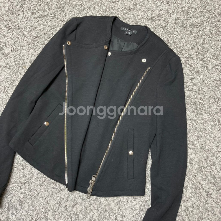 띠어리 집업 자켓--3